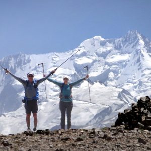 Hiking to the Panorama Ridge