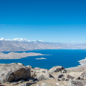 Hike to Ortoboz Pass at 5041 meters near Karakul Lake