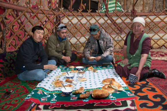 yurt in pamirs