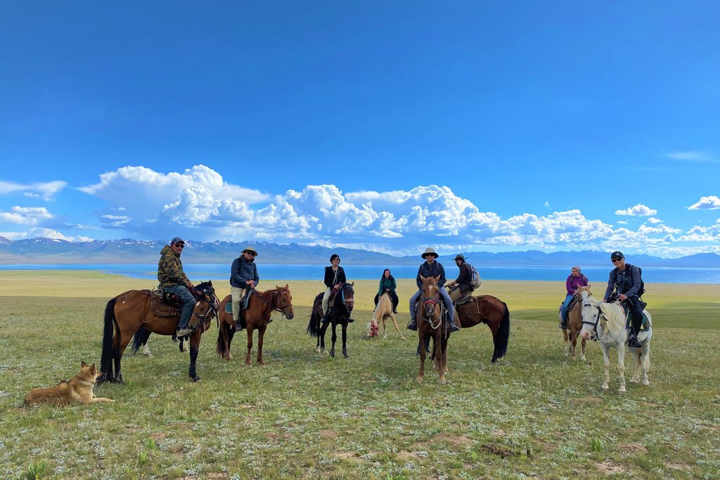 Horse trek at Song Kul Lake in Kyrgyzstan with Visit Alay
